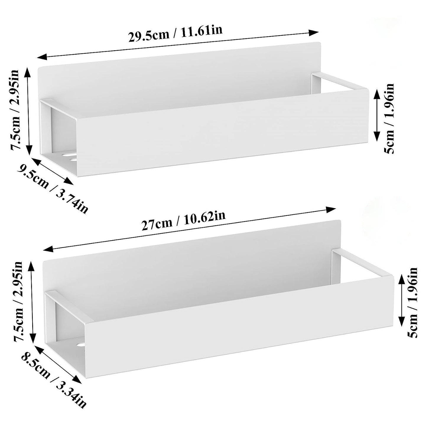 Magnetic Refrigerator Spice Rack