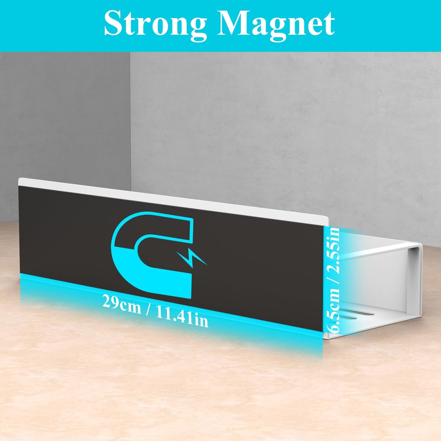 Magnetic Refrigerator Spice Rack